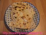 Chapati au fromage