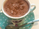 Chocolat chaud soja-vanille