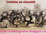 Crinkles au chocolat