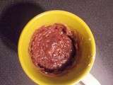 Mugcake au chocolat Milka sans oeufs