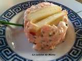 Tartare saumon et crevettes