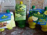 Partenaire sicilia , jus de citron jaune et vert
