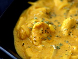 Poulet indien Curry et Fromage