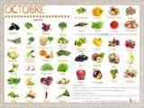 Fruits et légumes d'Octobre