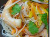 Salade de Vermicelles aux Crevettes et Légumes