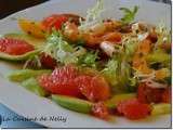 Salade Estivale aux Légumes et Crevettes Marinés