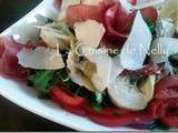 Salade Italienne {Bresaola, Artichaut, Tomates séchées}