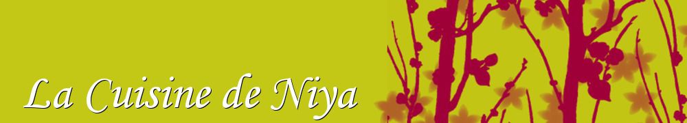 Recettes de La Cuisine de Niya