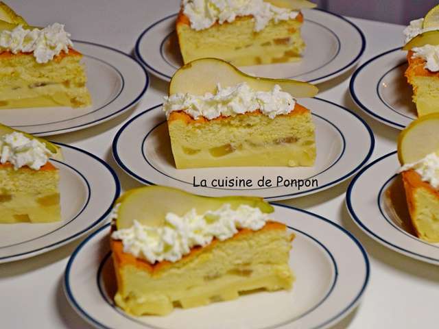 Recettes De Gâteau Magique Et Poire