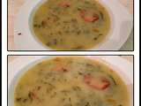 Caldo Verde (bouillon vert soupe Portugaise)