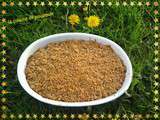 Crumble de poireaux quinoa au thermomix