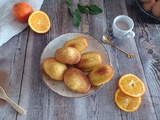 Madeleines au miel et à l’orange de Cyril Lignac