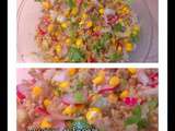 Salade de quinoa aux radis rose