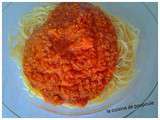 Spaghetti bolognaise au jambon au thermomix ou sans