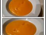 Velouté de carotte au curry