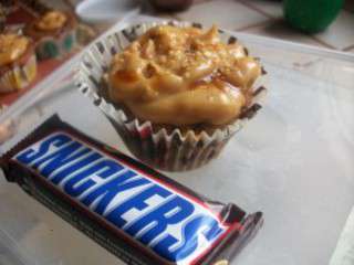 Cupcakes aux snickers : la recette