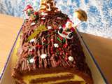 Noël sucré, des bûches et des sujets de Noël en pâte à sucre