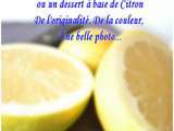 Verrine citron