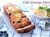 Cake moelleux aux myrtilles