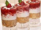 Dessert mascarpone fraise