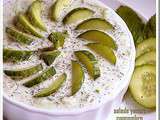 Salade libanaise:au yaourt