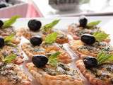 Tartelette aux oeufs/ fromage,herbes