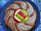 Couronne à la Ricotta, pomme et Rhum