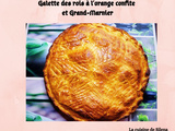 Galette des rois à l'orange confite et Grand-Marnier