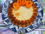 Gâteau léger au fromage blanc et abricots