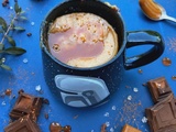 Mug Cake au caramel beurre salé et pépites de chocolat