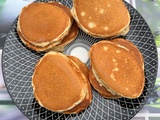 Pancakes légers au fromage blanc