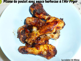 Pilons de poulet mariné à la sauce barbecue à l'Airfryer