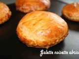 Galette noisette abricot