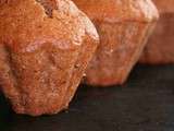 Muffin au chocolat coeur a la creme de marrons