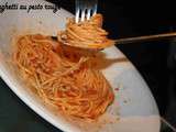 Spaghetti au pesto rosso
