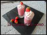 Smoothies : fraise yaourt