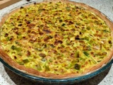 Quiche aux poireaux