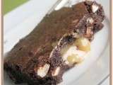 Brownies fondant chocolat noisette et confiture de lait