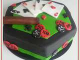 Gâteau d'anniversaire : Poker