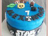 Gâteau d'anniversaire : Star Wars