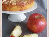 Gâteau pommes et amande