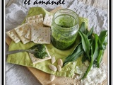 Pesto à l'ail des ours et amande
