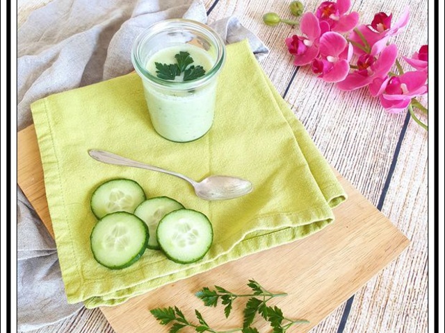 Recettes de Soupe froide de concombre