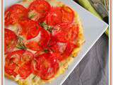 Tarte polenta à la tomate