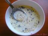 Soupe froide au yaourt et blé - Ayran Aşı Çorbası