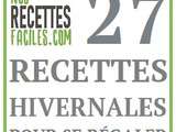 27 Recettes Hivernales