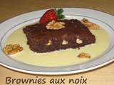 Brownies aux noix