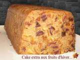 Cake extra aux fruits d'hiver