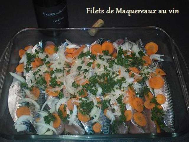 Recettes de Maquereaux au vin blanc