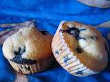 Muffins aux myrtilles et vanille